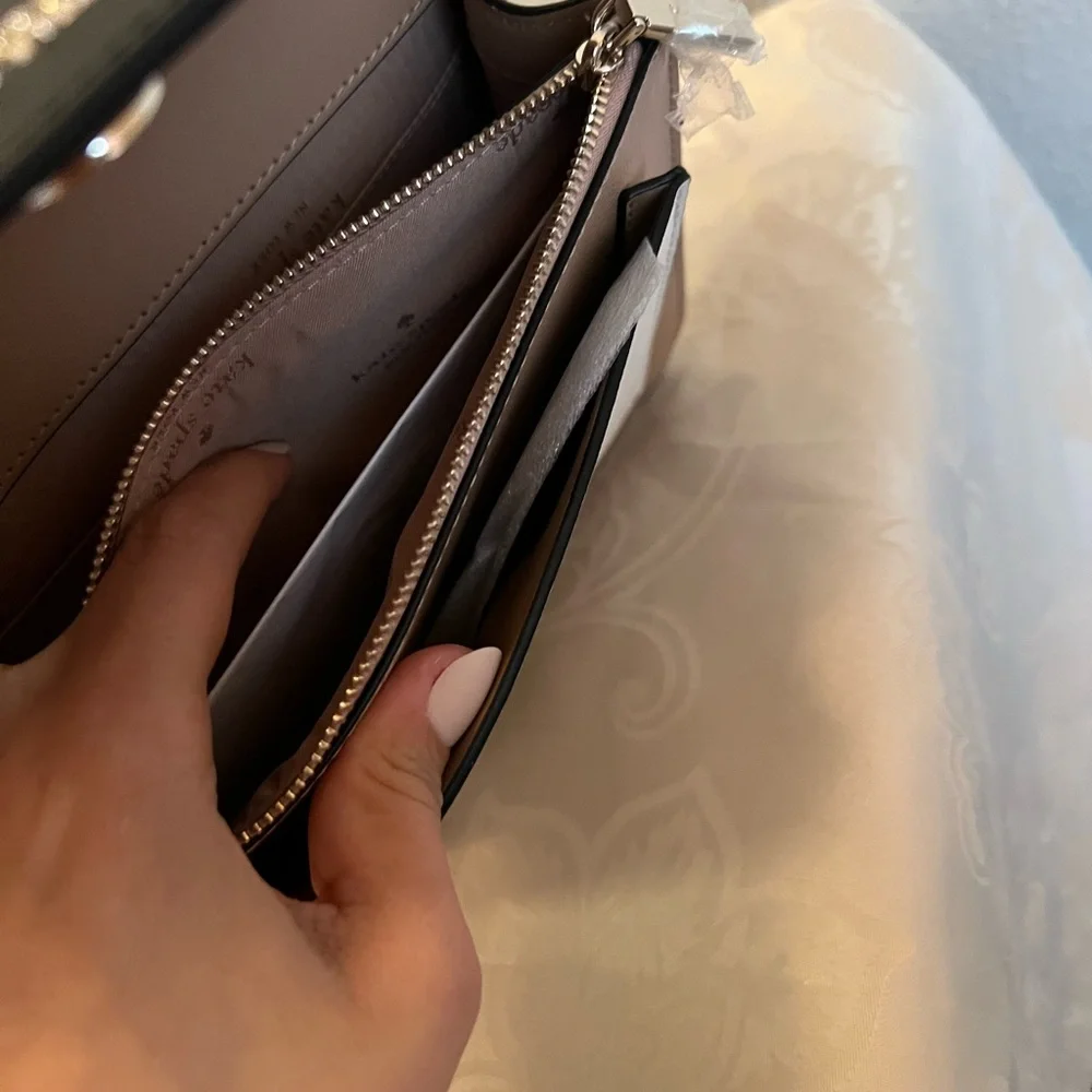 New Kate Spade Black and Tan Women's Bag - Picture 12 of 16